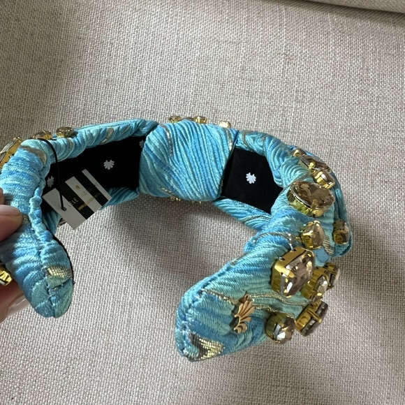 NWT Lele Sadoughi
Veronica Oversized Embellished
Headband main image 6